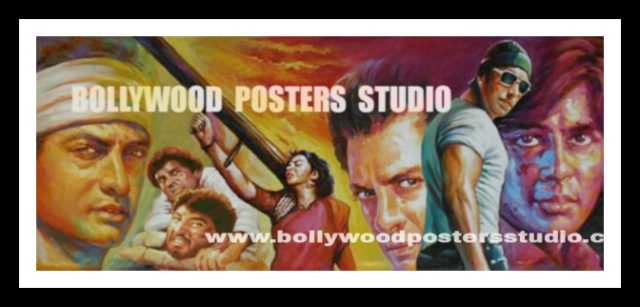 Best hand painting artist of Bollywood film poster