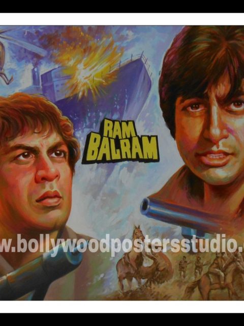 Vintage Bollywood posters