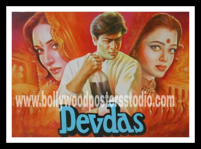 Bollywood poster hand painting artists in Mumbai
