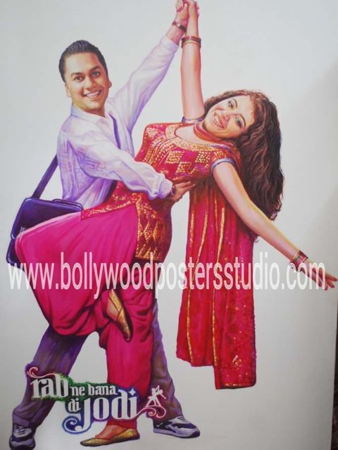 Bollywood themed wedding ideas cutout posters