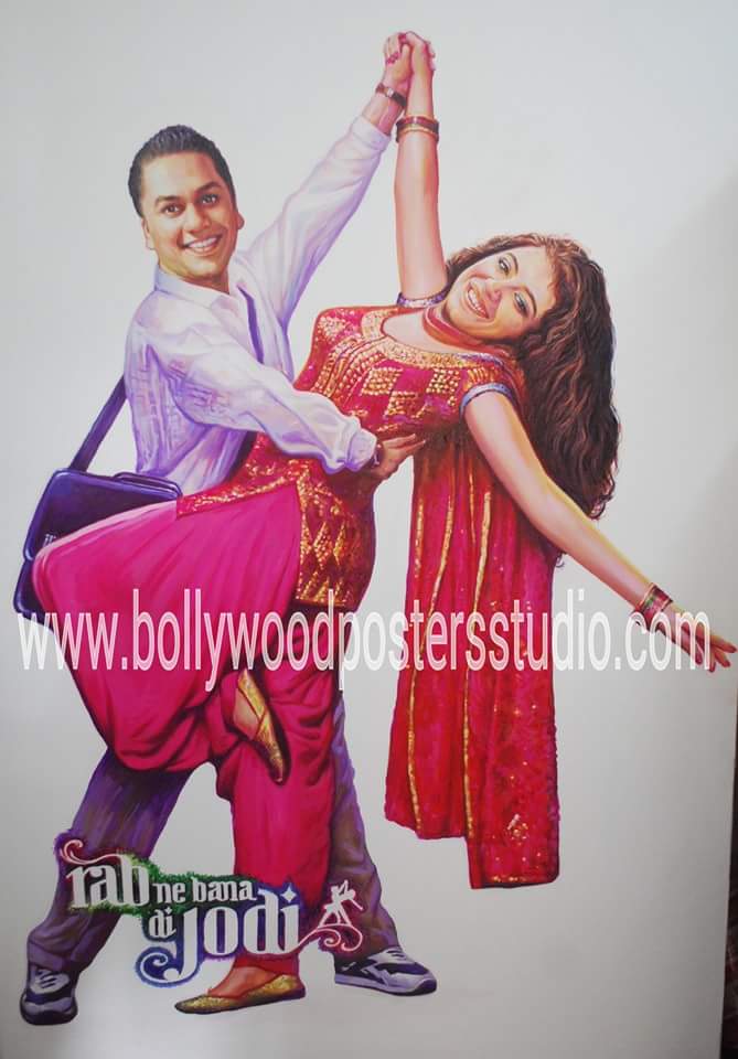 Bollywood themed wedding ideas cutout posters