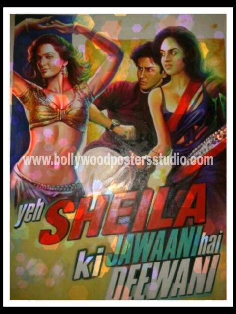 Custom Bollywood movie posters