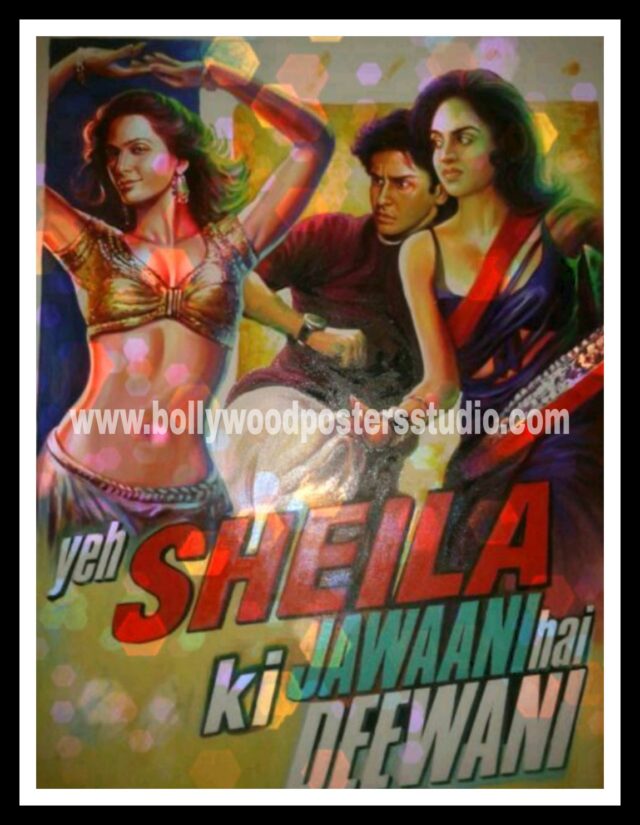 Custom Bollywood movie posters