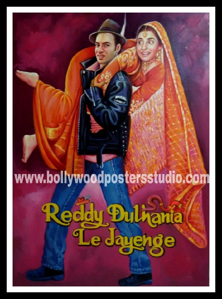 Customized Bollywood wedding posters