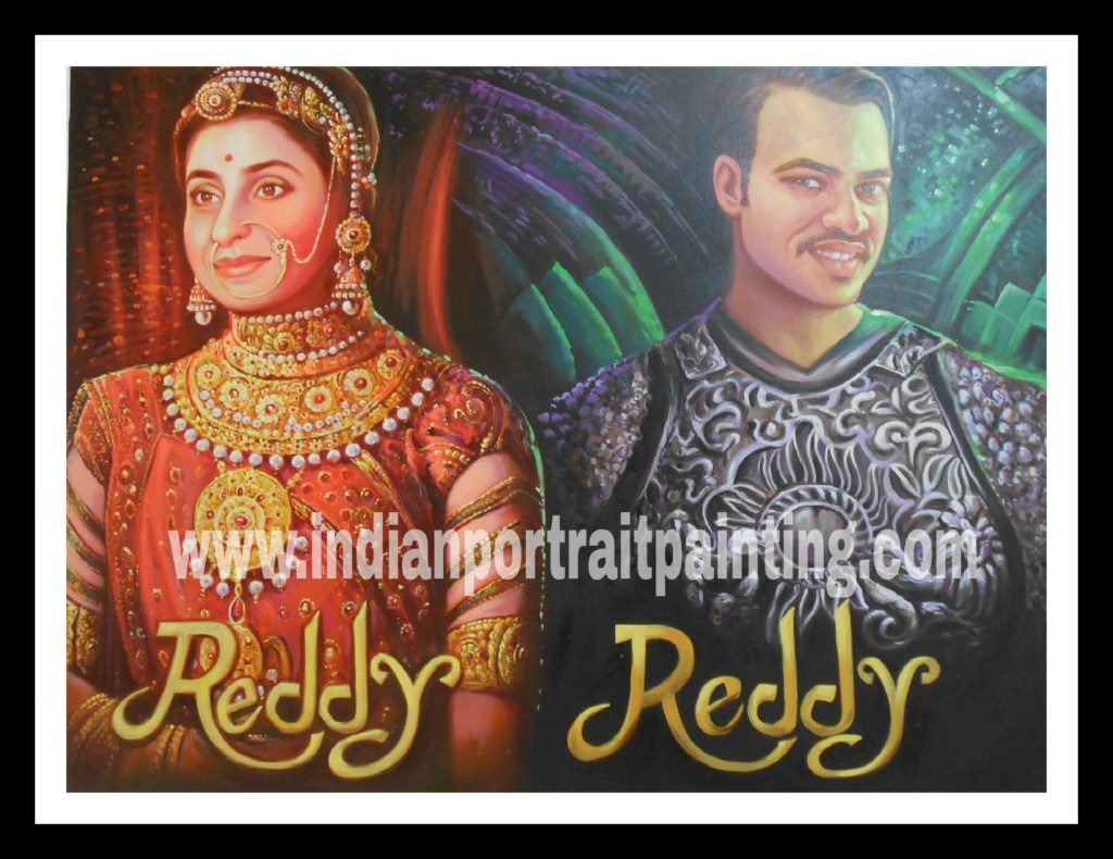 Customized Indian Bollywood style wedding themed posters