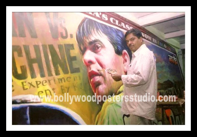 Indian Bollywood movie poster painters