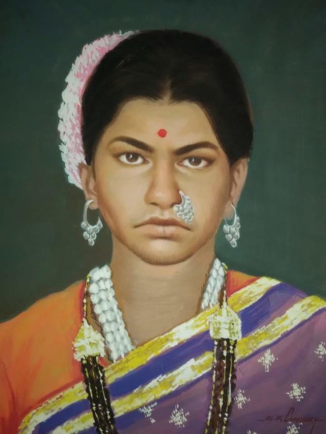 Indian portrait painter art