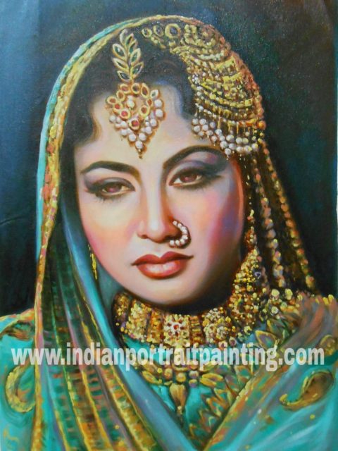 Create portrait from photo by the best oil portrait painting artists Mumbai India