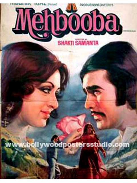Hand painted bollywood movie posters Mehbooba