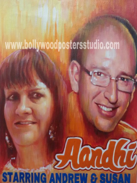 Bollywood movie posters painters online mumbai
