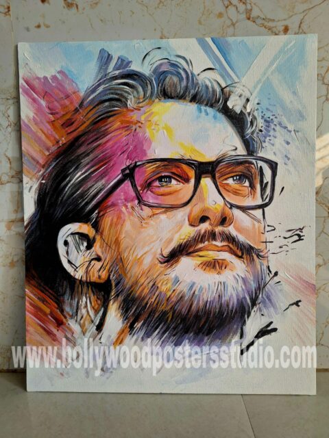 Perfect hand painted portrait artist in india , mumbai