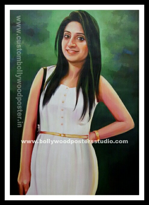 PORTRAIT - Hand painted art on canvas online india