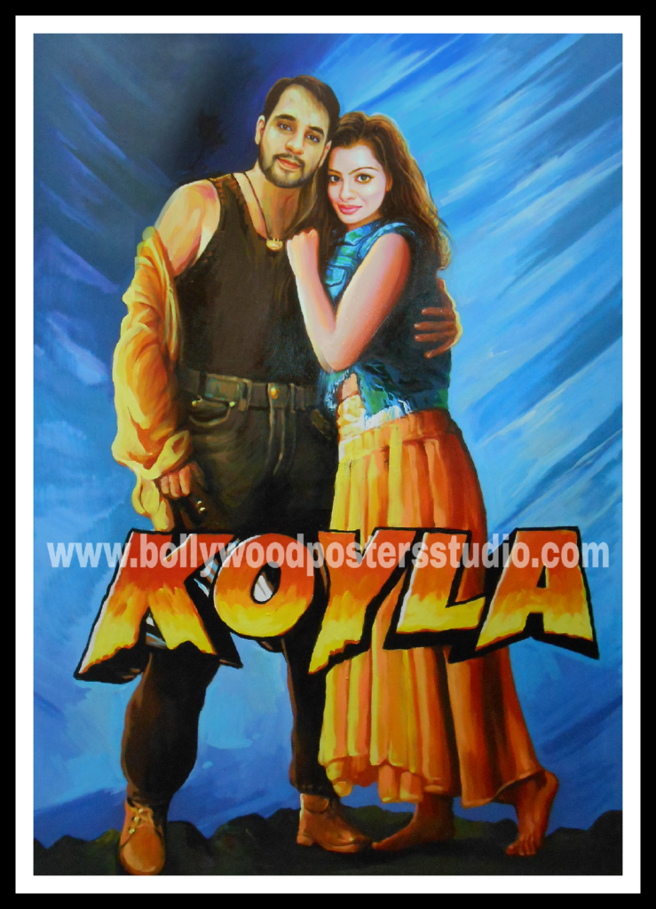 Creative ideas for bollywood hand painted posters