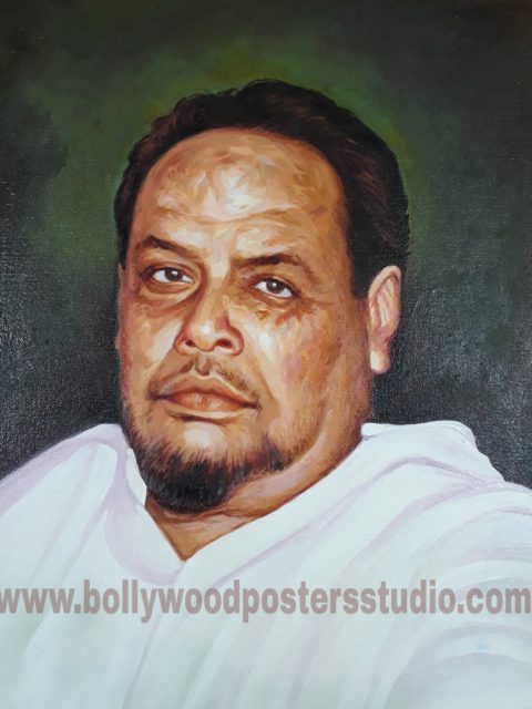 Custom portrait painting from photo
