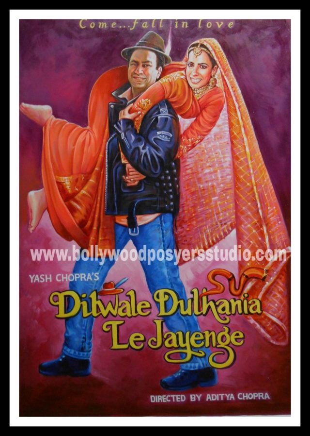 Hand made customized Bollywood posters