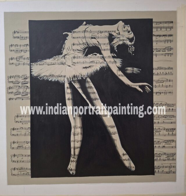 Canvas Ballerina oil painting