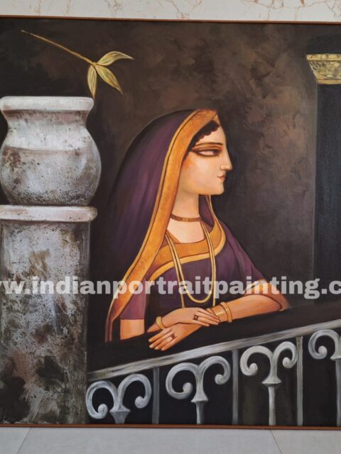Indian traditional oil paintings