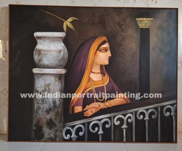 Indian traditional oil paintings