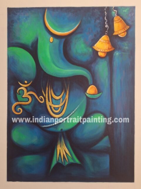 Canvas original knife art painting