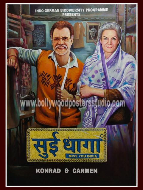 Bollywood poster painting