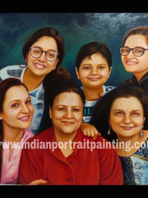 PORTRAIT PAINTING FOR FAMILY