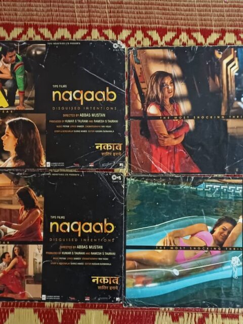 NAQAAB Bollywood movie lobby cards