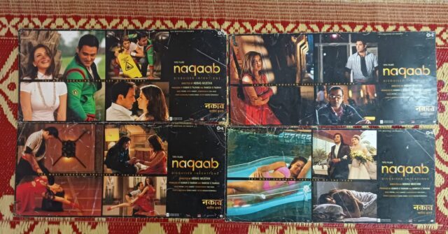 NAQAAB Bollywood movie lobby cards