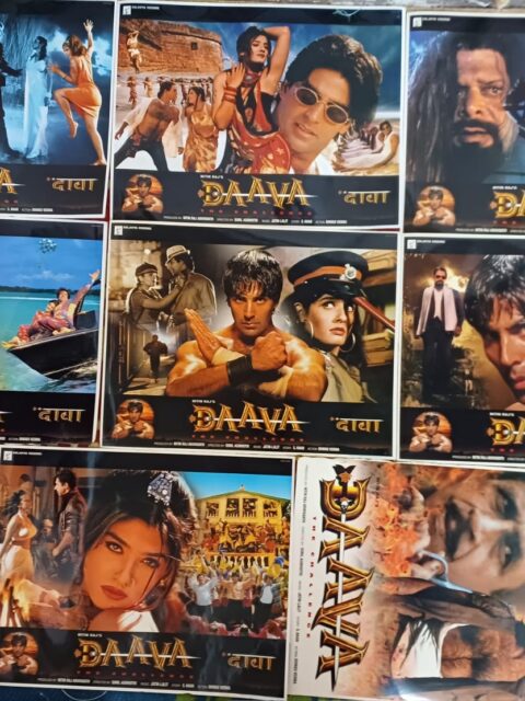 DAAVA Bollywood movie lobby cards