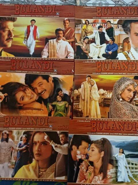 BULANDI Bollywood movie lobby cards
