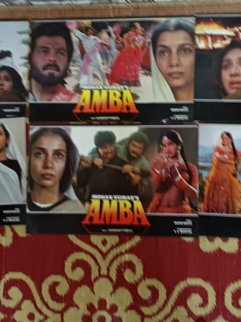 AMBA Bollywood movie lobby cards