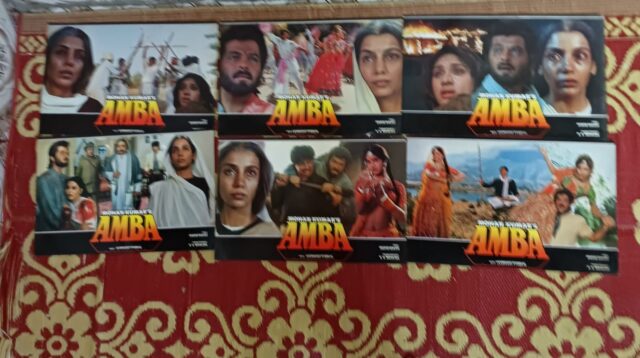 AMBA Bollywood movie lobby cards