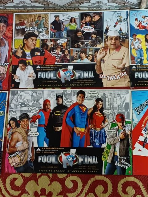 FOOL N FINAL Bollywood movie lobby cards