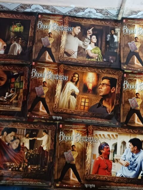 BHOOL BHULAIYAA Bollywood movie lobby cards