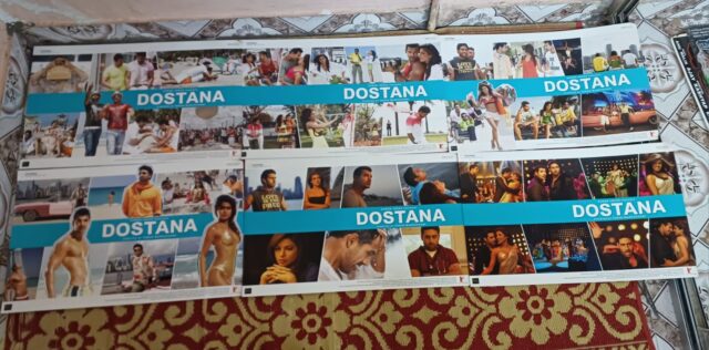 DOSTANA Bollywood movie lobby cards