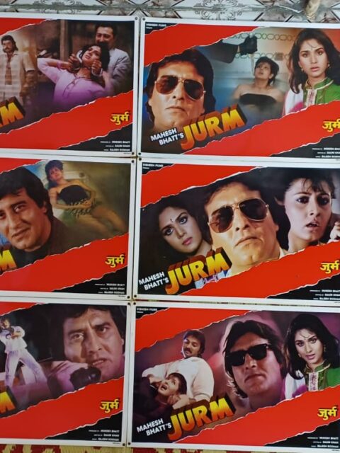 JURM Bollywood movie lobby card