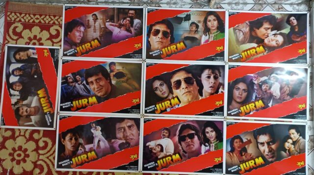 JURM Bollywood movie lobby card