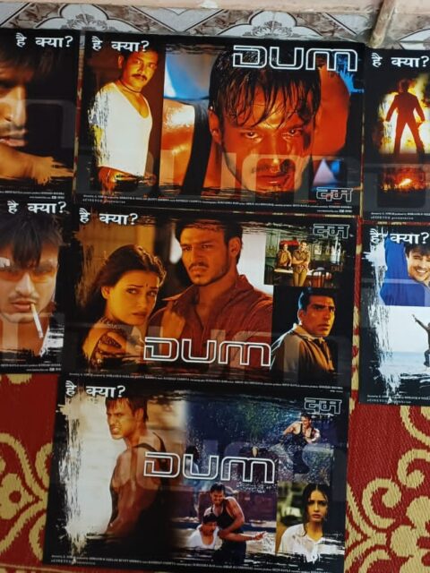 DUM Bollywood movie lobby cards