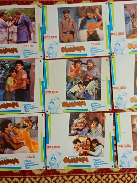 CHATPATIE Bollywood movie lobby cards