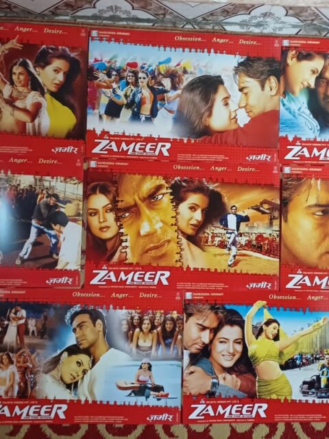 ZAMEER Bollywood movie lobby card