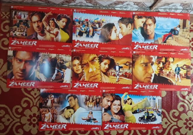 ZAMEER Bollywood movie lobby card