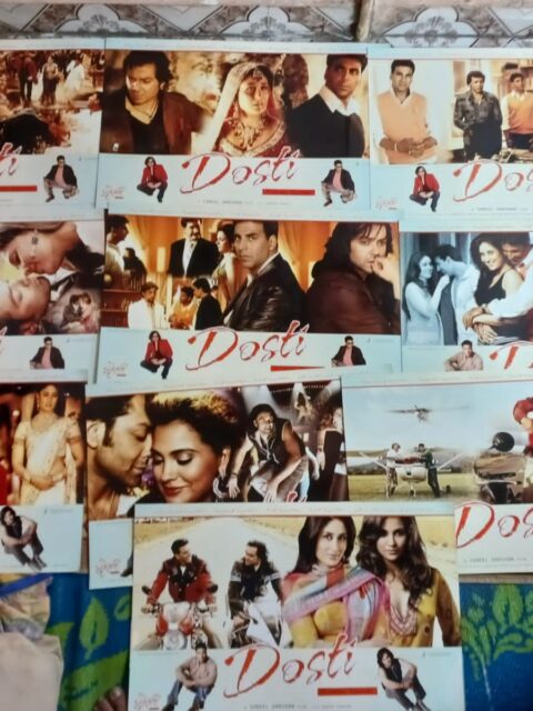 DOSTI Bollywood movie lobby card