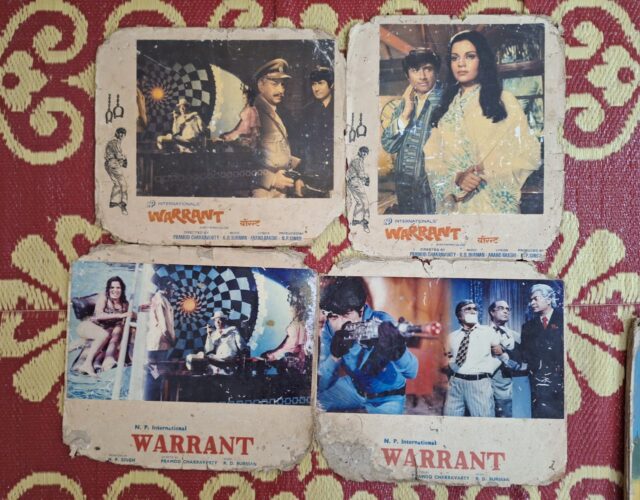 WARAANT Bollywood movie lobby cards