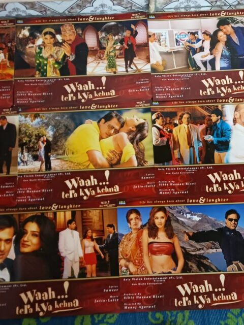 WAAH ! TERA KYA KEHNA Bollywood movie lobby cards