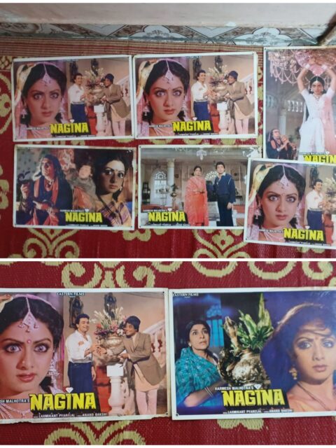 NAGINA Bollywood movie lobby cards