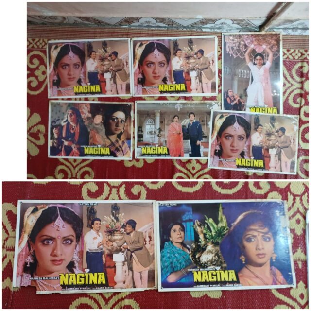 NAGINA Bollywood movie lobby cards