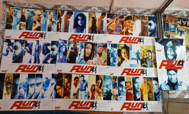 RUN Bollywood movie lobby cards