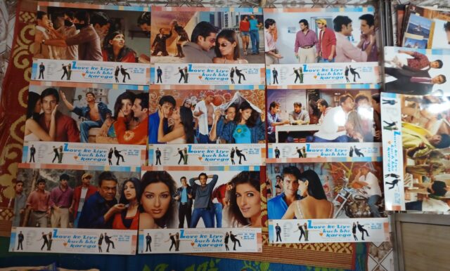 LOVE KE LIYE KUCH BHI KAREGA Bollywood movie lobby cards