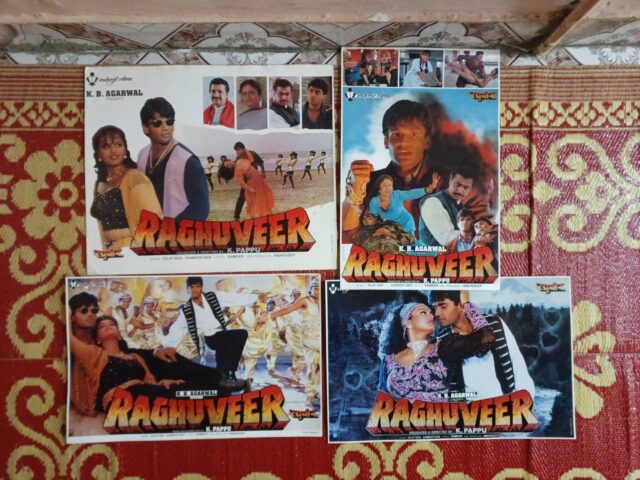 RAGHUVEER Bollywood movie lobby cards