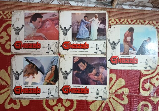 GHAZAB Bollywood movie lobby cards