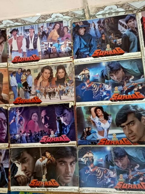 SUHAAG Bollywood movie lobby cards